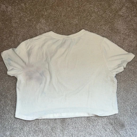 AYBL Crop Tee Short Sleeve Shirt Size Small - Picture 5 of 6